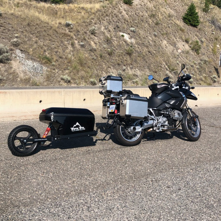Single Wheel Motorcycle Trailer